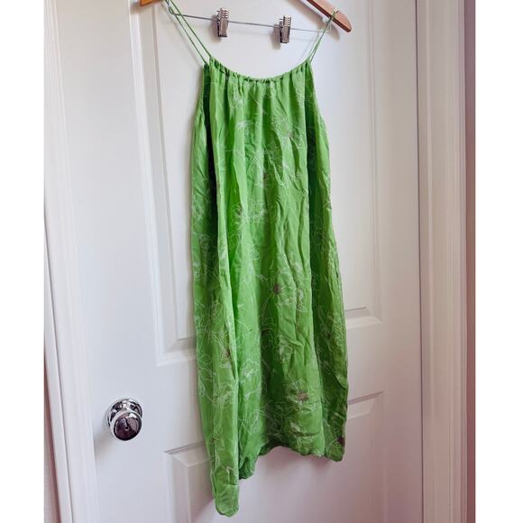 Tucker NYC Dress Floral Spaghetti Strap Slip Dress S/M Sun Dress Summer - Picture 2 of 5